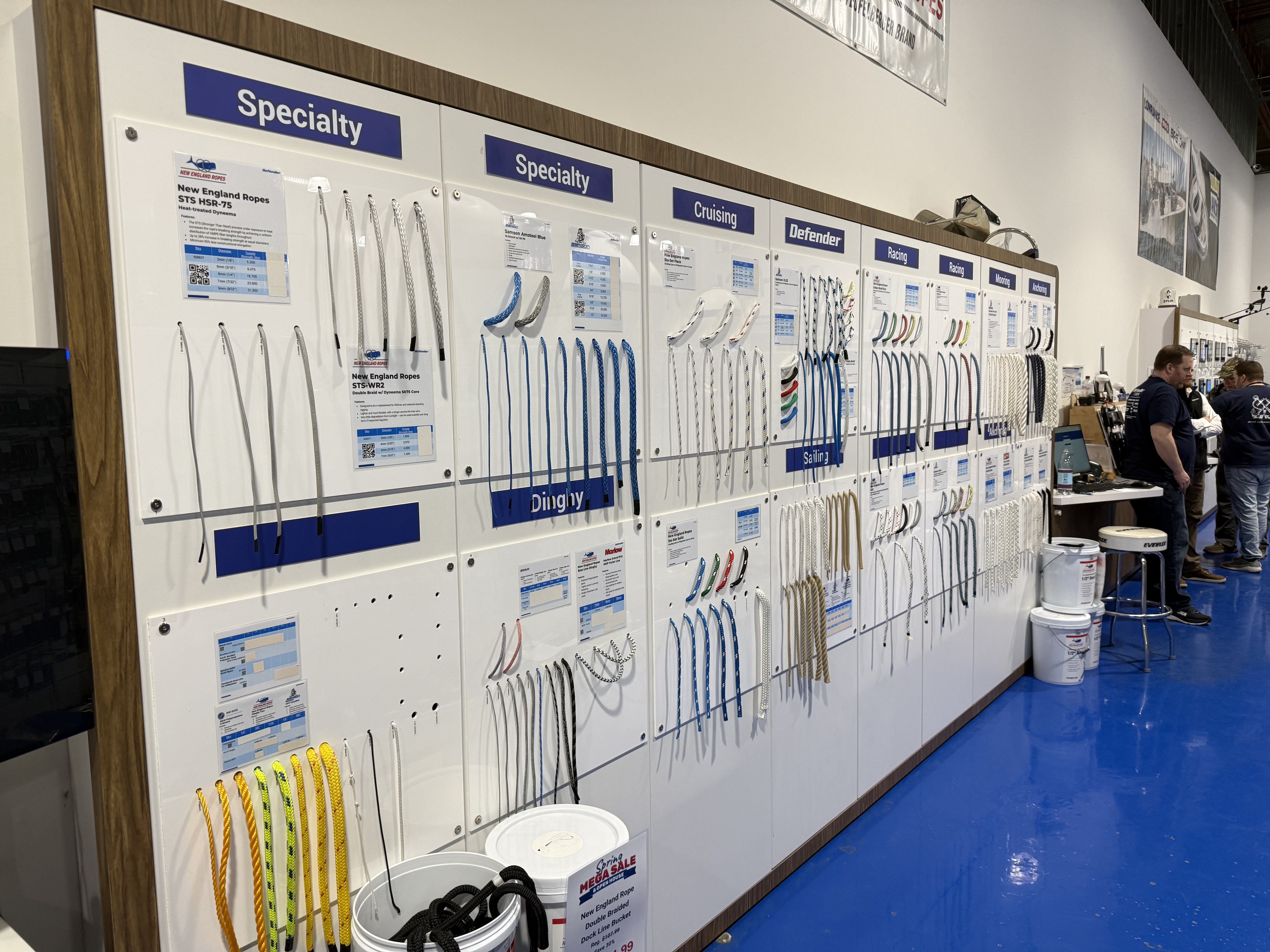 Defender rope wall current presentation